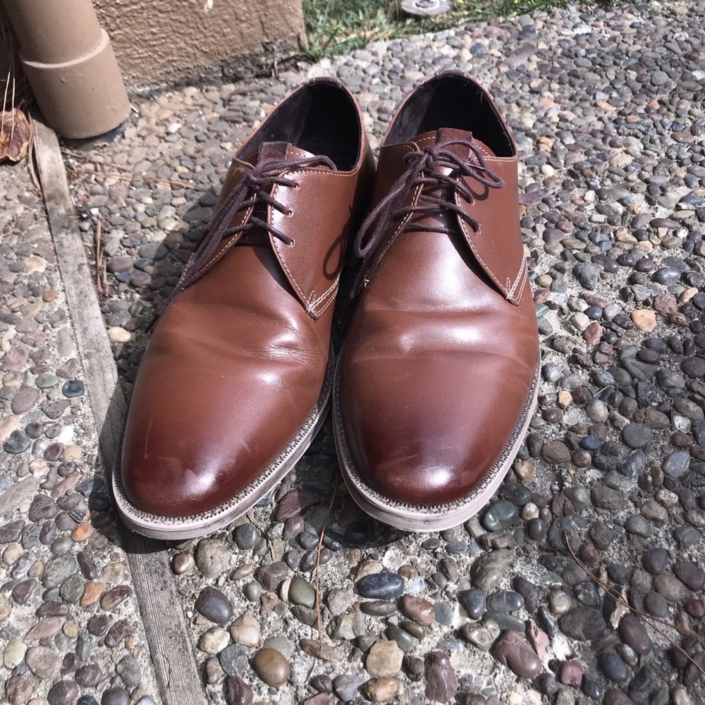 Leather Stacy Adams shoes